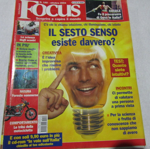 Focus rivista giornale - focus, n°132