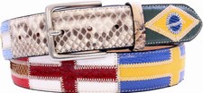 Cintura pitone e struzzo