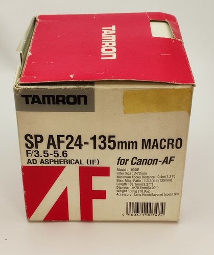 Canon tamron 24 135mm - ef,