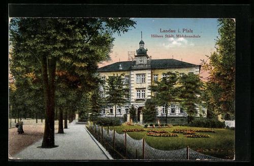 Cartolina landau pfalz - landau,