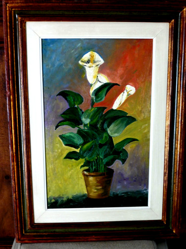 Vecchio quadro olio su - vecchio,
