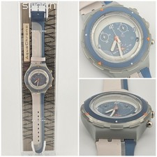 Swatch Aqua Chrono SBM400 Oval