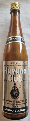 Bottiglia vuota rum - , havana