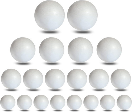 Palline polistirolo miste - palline,
