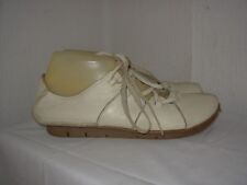 KHRIO Scarpe Donna In Pelle Ecrù P.39