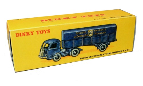 Dinky toys boîte repro - dinky,