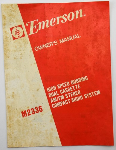 Vintage emerson m2336 fm - vintage,