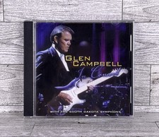 Glen Campbell In Concert With The South Dakota Symphony (CD, 2001) Autographed 