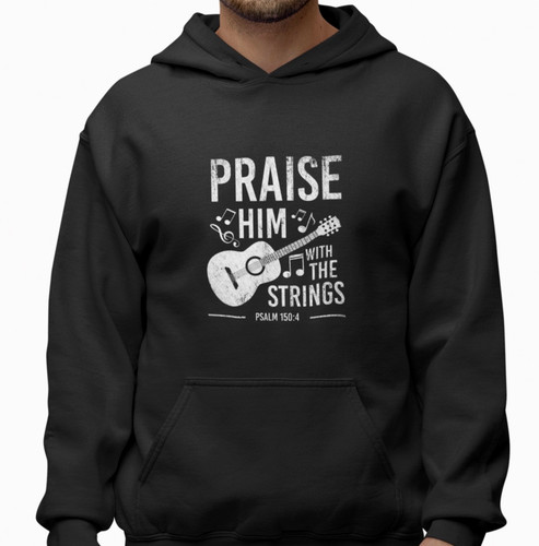 Felpa con cappuccio praise - con,
