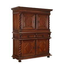 Credenza Antica Doppio Corpo