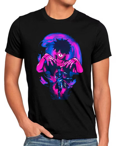 Shirt anime blu - my, hero