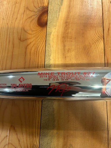 Mike trout mazza - mazza, cromata