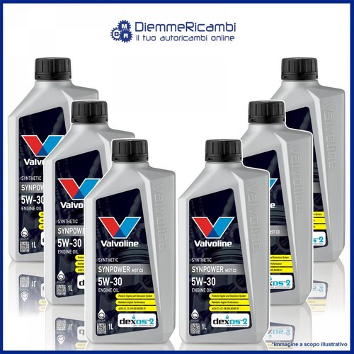 Litri olio valvoline 5w30 - 6,