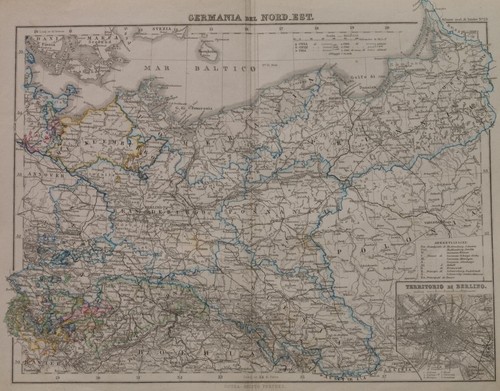 Mappa rame germania - rame,