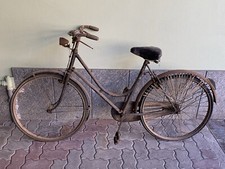 Bicicletta G. Ferrazzi Rara Con Freni A Bacchetta Vintage Da Restaurare