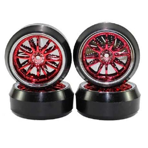 Xrace set ruote drift 10 - ruote,