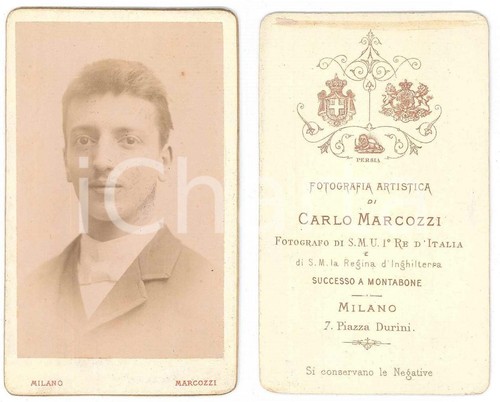 1895 milano ritratto di - ca,