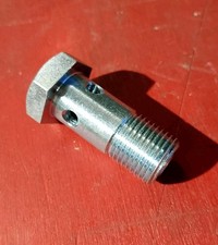 Bullone forato tubazione recupero olio Moto Guzzi Nuovo Falcone