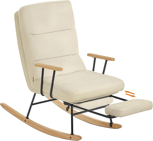 Poltrona dondolo gambe in - a,