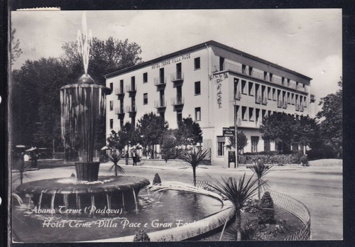 Cartolina abano terme hotel - abano,