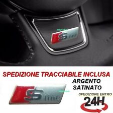 Stemma Volante Audi S Line Girgio Logo Adesivo Per Sterzo A1 A2 A3 A4 A5  Q3 Q5