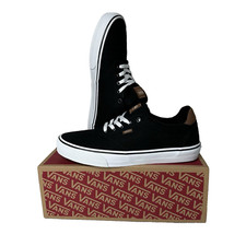 Vans Atwood Deluxe Uomo 11 Sneakers Skateboard Tela Nero VN000CNYCJJ Nuove Scatola