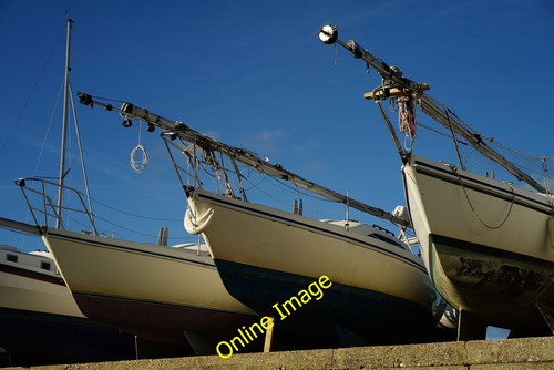 Photo 6x4 boats dell quay - boats, a