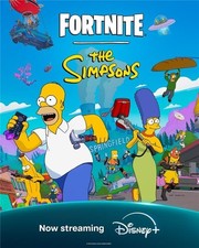 Poster Fortnite I Simpson