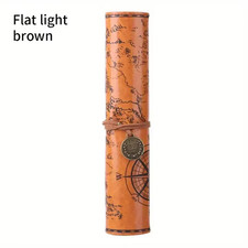 1PC Mappa Del Tesoro Creativa Astuccio Retrò Astuccio in Pelle Di Grande Capacit