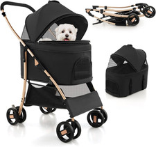 Passeggino per Cani Pieghevole