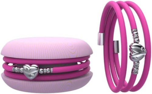 Too late bracciale fucsia - too,
