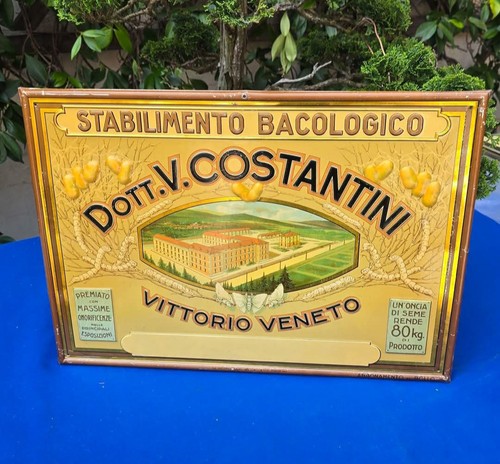 Insegna tabella litografata - tabella,