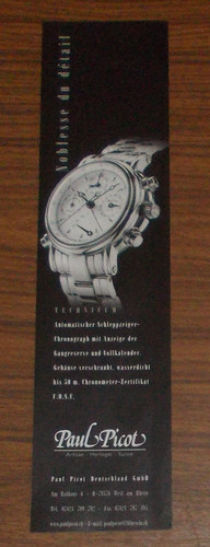 Rara pubblicità vintage paul - rara,