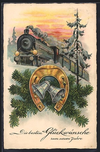 Cartolina ferro cavallo - ferro,