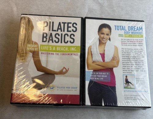 Pilates pro chair dvd lot - pilates, 4