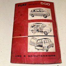 Uso E Manutenzione Originale