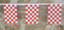 Bandiera a scacchi rossa e