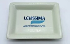 POSACENERE/RENDIRESTO PUBBLICITARIO ACQUA LEVISSIMA-IN PORCELLANA-ITALY-VINTAGE