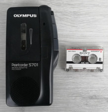 OLYMPUS PEARLCORDER S 701 - REGISTRATORE - NON FUNZIONANTE CON CASSETTA