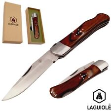 Coltello pieghevole da tasca Laguiole Coltellino da collezione tascabile acciaio