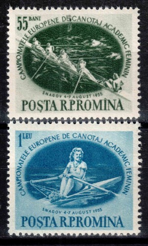 Romania 1955 1528 9 - romania, 1955,