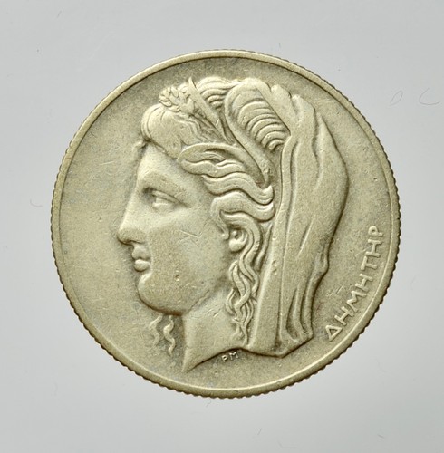 Grecia 10 dracme 1930 - -,