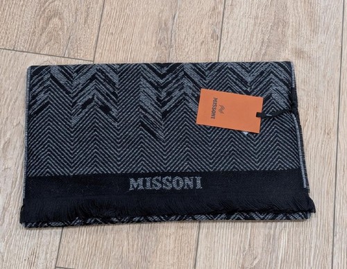 Sciarpa uomo missoni logo - sciarpa,