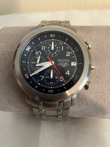 Nautica steel wind 2000 - steel, men's
