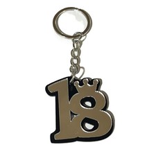 12X Portachiavi PLEX ARGENTO