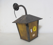 Lanterna in vetro giallo
