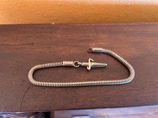 Bracciale Cesare Paciotti vintage in argento a coda di topo