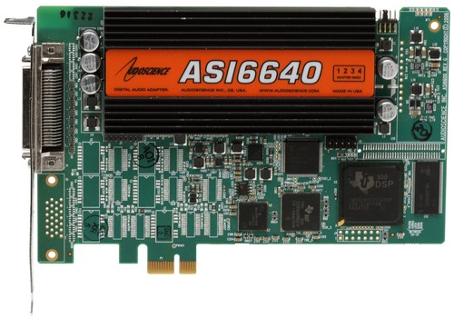 Audioscience asi6640 pcie - audioscience,