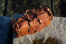 Borsa da uomo vintage in vera