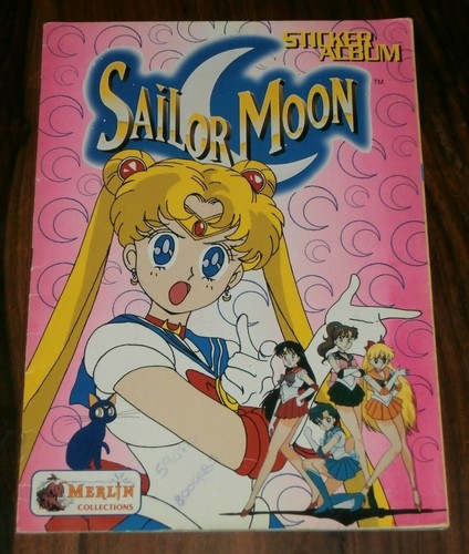 Sailor moon sticker album - moon,
